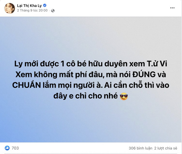 Bất ngờ giới thiệu xem bói miễn phí, sao Việt bị nghi xài chiêu ‘lùa gà’? - Ảnh 5.