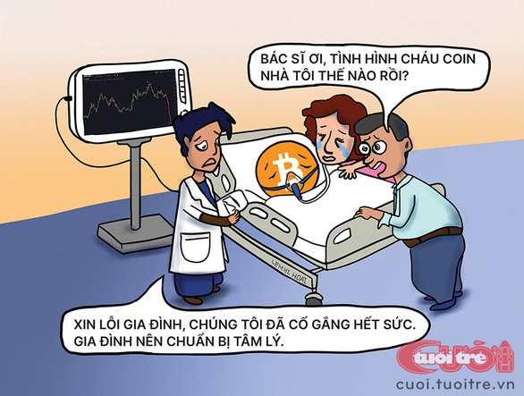 Bitcoin thở máy, tiền ảo cắm đầu - Ảnh 1.