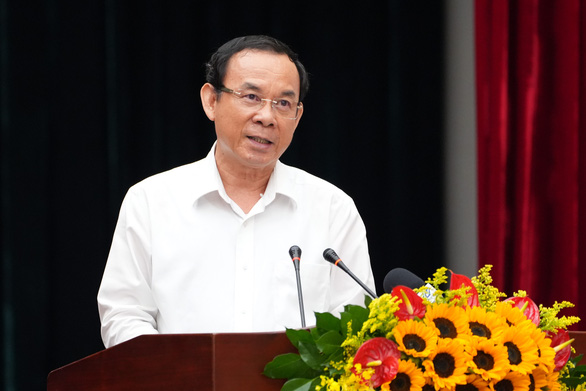 Bí thư Nguyễn Văn Nên: Thay vì đặc thù, TP.HCM sẽ xin thí điểm những vấn đề mới - Ảnh 1.