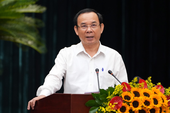 Bí thư Nguyễn Văn Nên chủ trì hội nghị Thành ủy sơ kết việc phục hồi kinh tế sau dịch COVID-19 - Ảnh 3.