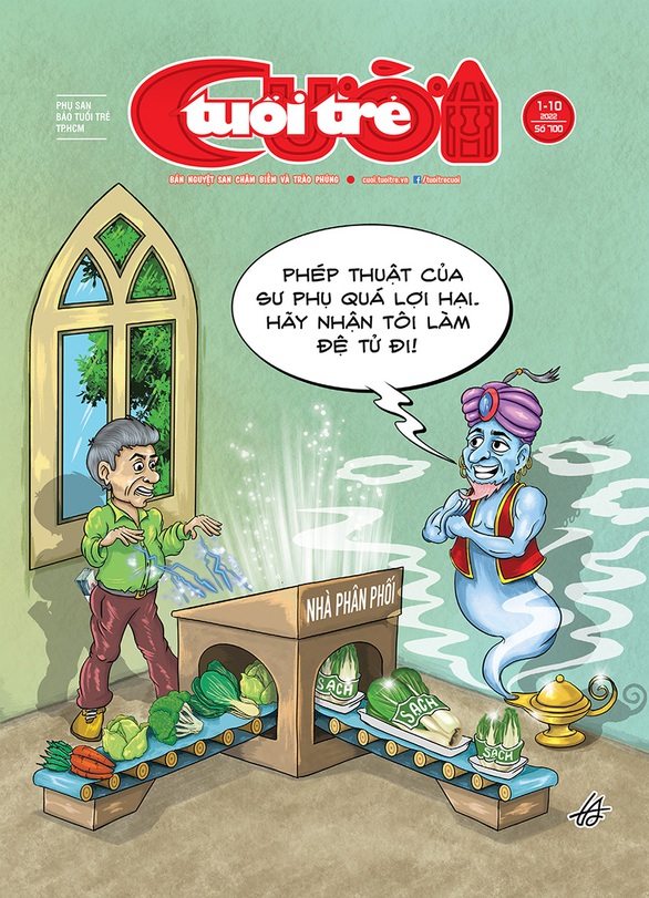Tuổi Trẻ Cười số 1-10-2022: Cụ hộ khẩu, nàng Bạch Tuyết, Thần Đèn và rau sạch - Ảnh 1. Tuổi Trẻ Cười số 1-10-2022: Cụ hộ khẩu, nàng Bạch Tuyết, Thần Đèn và rau sạch - Ảnh 1.