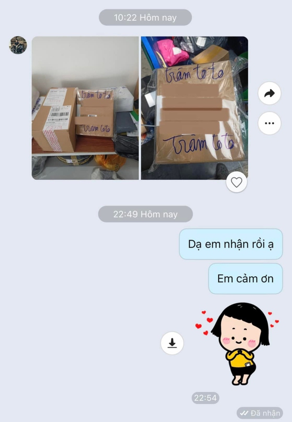 Trâm to to cười muốn nội thương vì sự hiểu nhầm của shipper - Ảnh 3. Trâm to to cười muốn nội thương vì sự hiểu nhầm của shipper - Ảnh 3.