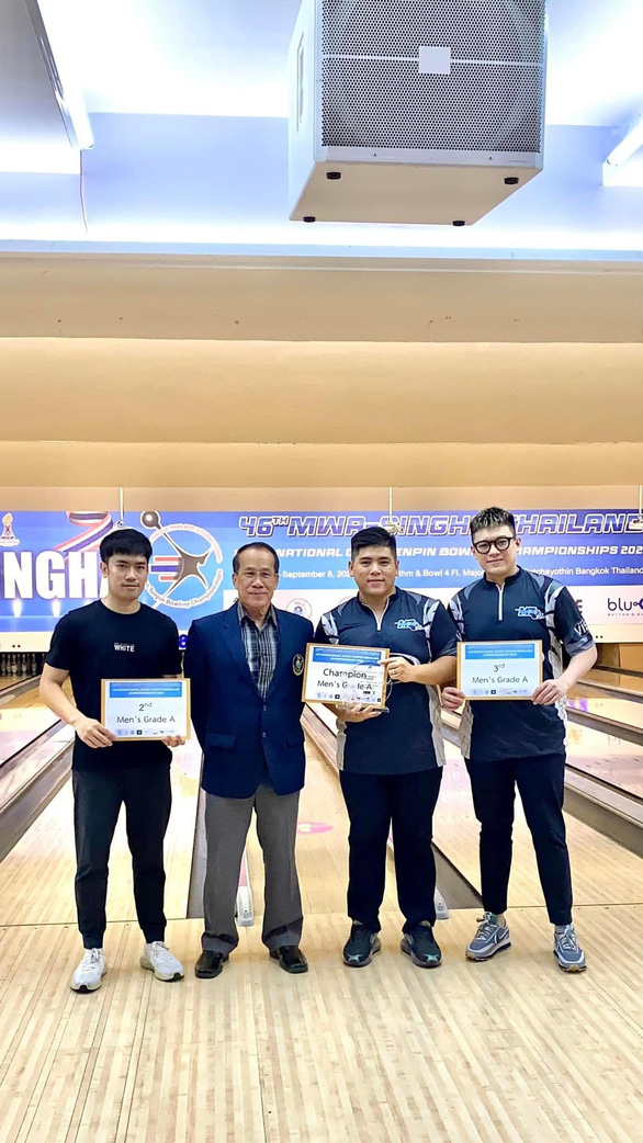Lê Lâm Tùng đoạt HCV thứ hai cho Việt Nam ở Giải Bowling Thái Lan mở rộng 2022 - Ảnh 1.