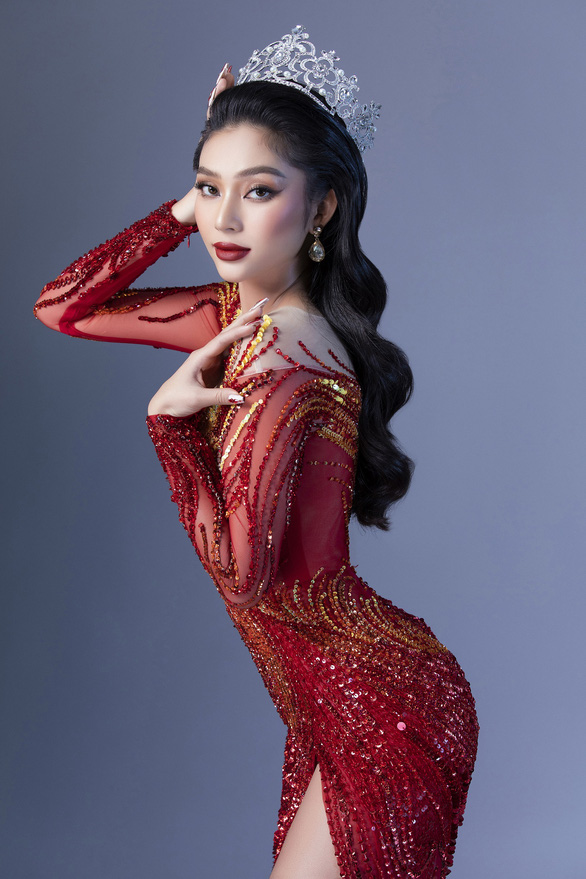 Cận cảnh nhan sắc đại diện Việt Nam dự thi Miss Globe 2022 - Ảnh 3.