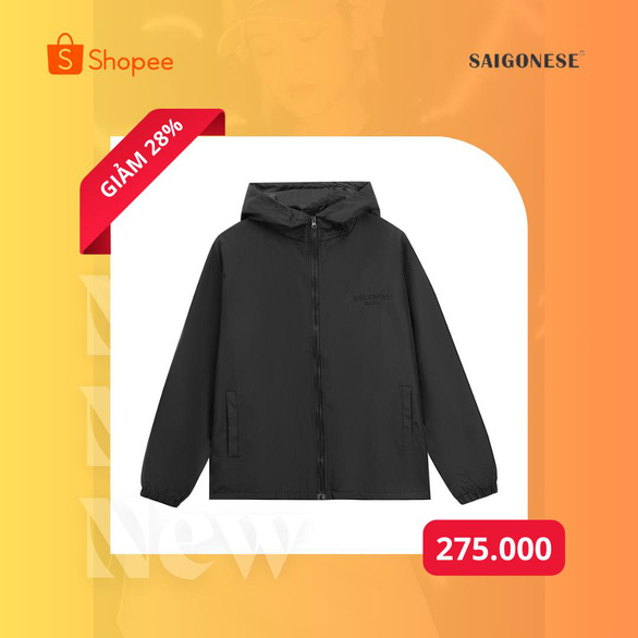 Săn áo khoác oversize giảm đến 50%, rinh luôn cả iPhone mới trên Shopee - Ảnh 4.