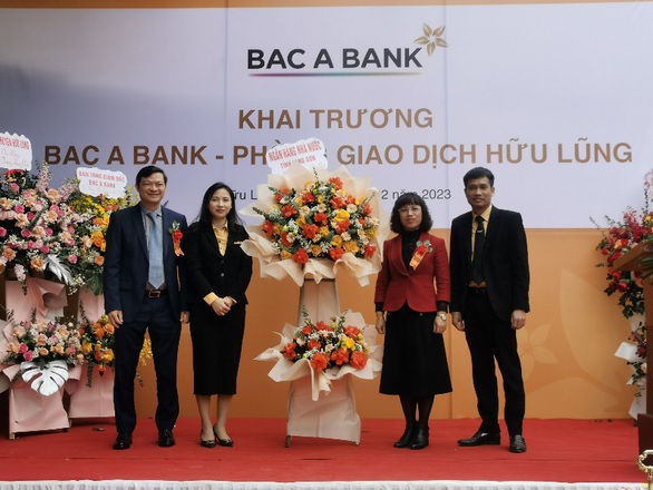 BAC A BANK mở rộng mạng lưới tại Lạng Sơn - Ảnh 3. BAC A BANK mở rộng mạng lưới tại Lạng Sơn - Ảnh 3.