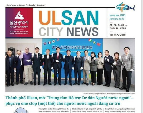 Ulsan City News ra mắt phiên bản báo điện tử tiếng Việt - Ảnh 1.