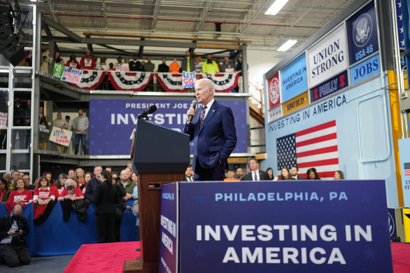 Ông Biden đề xuất ngân sách 2024: Tăng thuế với người giàu - Ảnh 1.