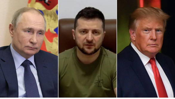 Ông Trump: Tôi chỉ cần 24 tiếng là kết thúc chiến sự Ukraine với ông Zelensky và ông Putin - Ảnh 1.
