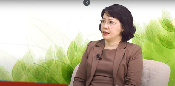 Bà Phan Thị Hải - đại diện Quỹ phòng chống tác hại thuốc lá (Bộ Y tế)