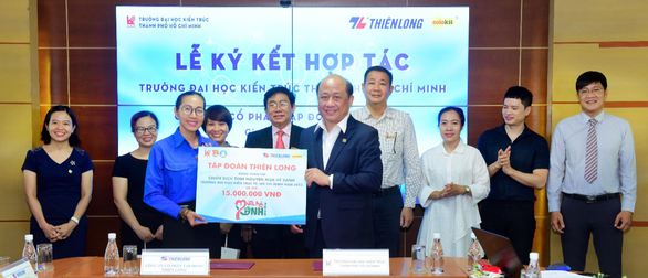 Trường Đại học Kiến Trúc hỗ trợ Tập đoàn Thiên Long nghiên cứu, thiết kế sản phẩm - Ảnh 2.