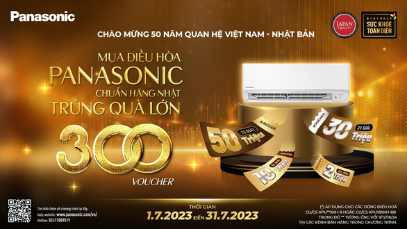Mua điều hòa Panasonic chuẩn hãng nhật, nhận 300 voucher ưu đãi lớn - Ảnh 1.