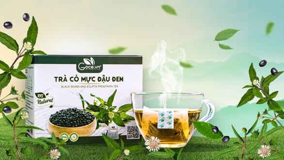 Trà Cỏ Mực Đậu Đen Goce - Thức uống cho sức khỏe có nguồn gốc từ thiên nhiên - Ảnh 2.