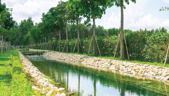 Dòng suối tâm linh êm đềm quanh năm tại Sala Garden