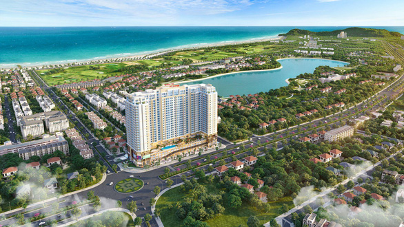 Vung Tau Centre Point tọa lạc tại trung tâm với địa thế thịnh vượng’bên hồ - cạnh biển - liền kề sân golf’