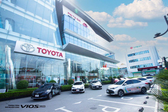 Vios 2023 khoe diện mạo bắt mắt trong sự kiện Roadshow 2023 - Ảnh 3.