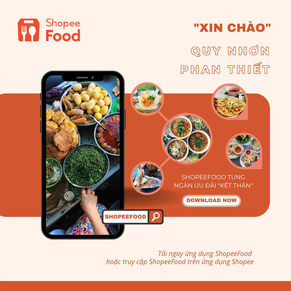 Ứng dụng đặt món ShopeeFood chính thức có mặt tại Phan Thiết và Quy Nhơn - Ảnh 2.