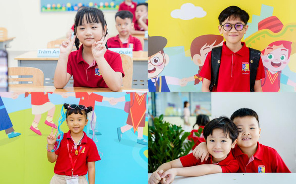 Muôn sắc thái đáng yêu của học sinh Royal School trong ngày tựu trường - Ảnh 1.