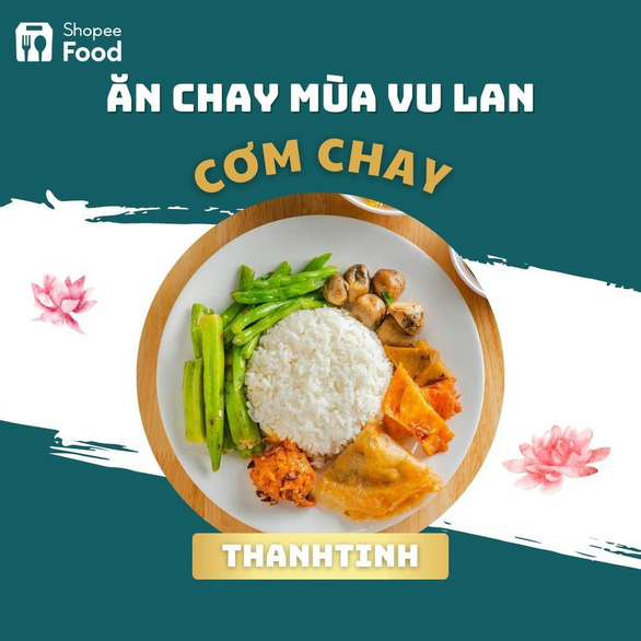 ShopeeFood tung thực đơn món chay nhân ngày Vu Lan với ưu đãi phí vận chuyển - Ảnh 3.