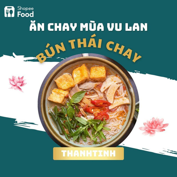 ShopeeFood tung thực đơn món chay nhân ngày Vu Lan với ưu đãi phí vận chuyển - Ảnh 5.