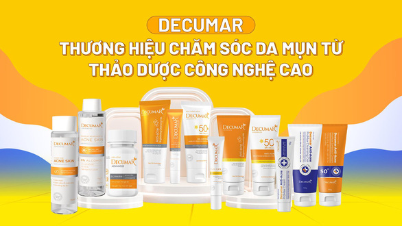 Điểm nổi bật của thương hiệu chăm sóc da mụn Decumar - Ảnh 1.