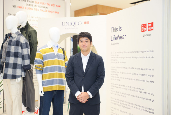 Ông Nishida Hideki - tổng giám đốc UNIQLO Việt Nam