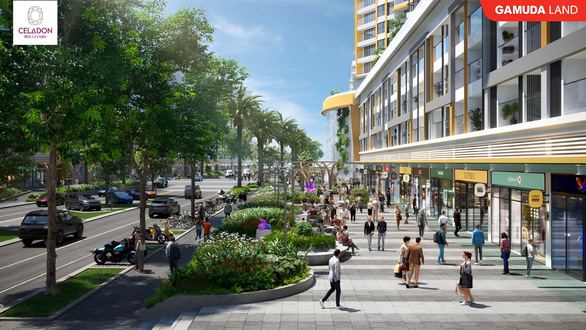 Nhịp sống sôi động tại Celadon Boulevard - tuyến phố hoa lệ bậc nhất TPHCM - Ảnh 2.