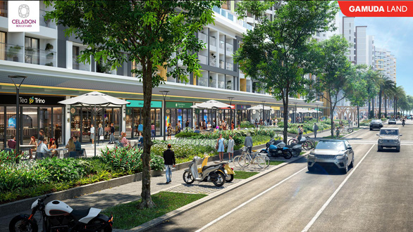 Nhịp sống sôi động tại Celadon Boulevard - tuyến phố hoa lệ bậc nhất TPHCM - Ảnh 3.