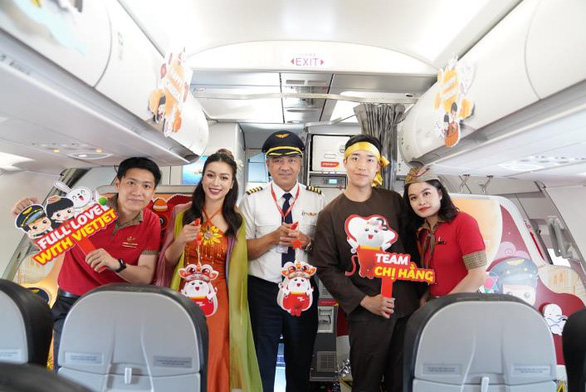 Đón Tết Trung thu ngay trên các chuyến bay của Vietjet