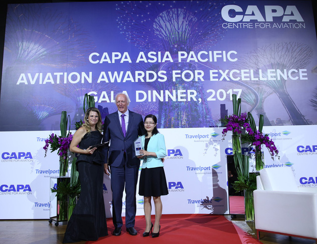 VNA nhận giải thưởng Hãng hàng không của năm tại khu vực châu Á – Thái Bình Dương - Ảnh 1.