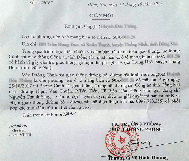 CSGT Đồng Nai mời tài xế đưa tiền lẻ tại trạm BOT lên làm việc - Ảnh 2.