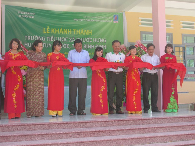 PVFCCo khánh thành loạt công trình đón năm học mới - Ảnh 2.