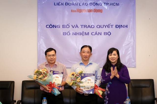 Báo Người Lao Động có thêm 2 Phó tổng biên tập - Ảnh 1.