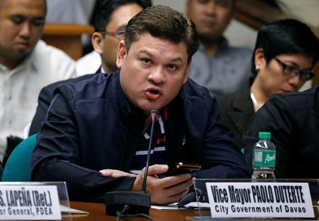 Con trai ông Duterte bất ngờ xin từ chức phó thị trưởng - Ảnh 1.