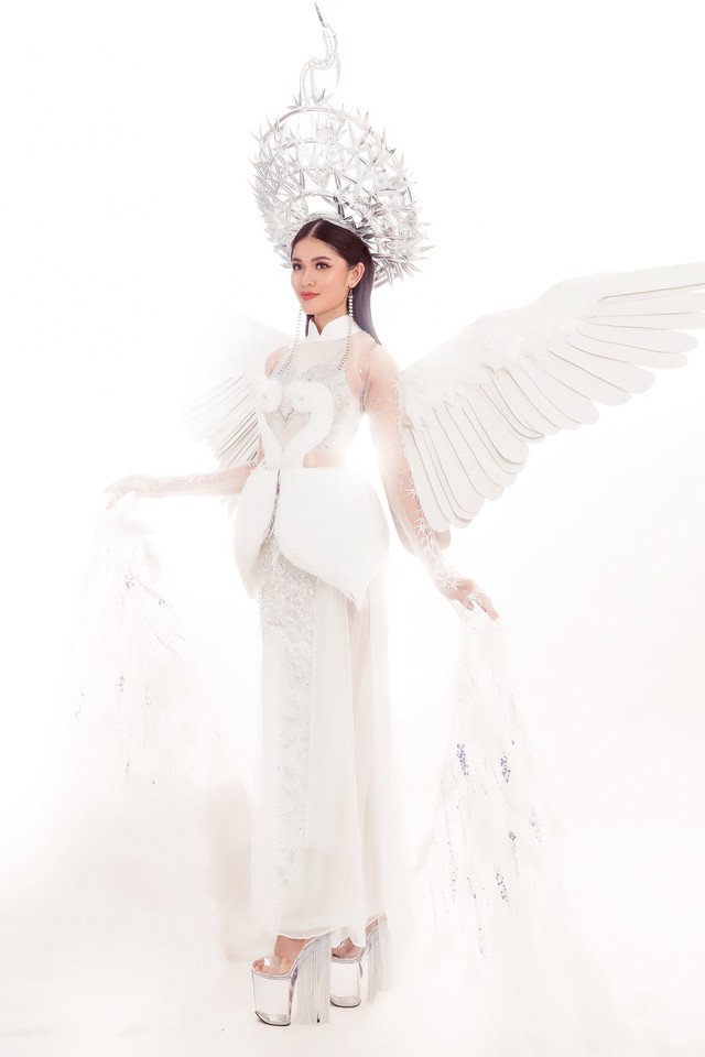 Ngắm trang phục dân tộc của Thùy Dung ở Miss International - Ảnh 3.