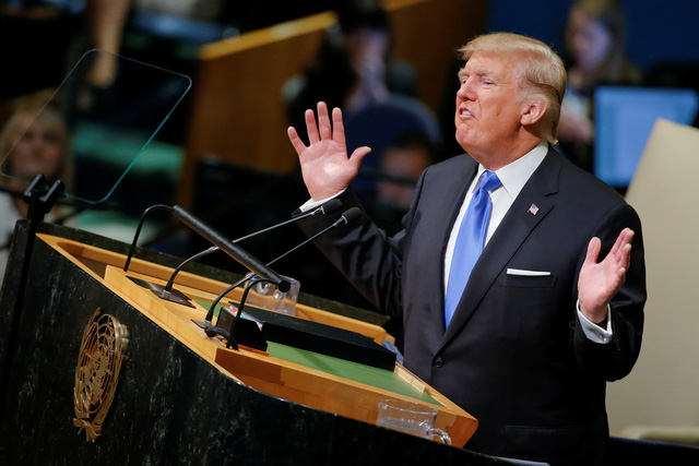 Triều Tiên đáp trả phát biểu mạnh miệng của ông Trump - Ảnh 1.