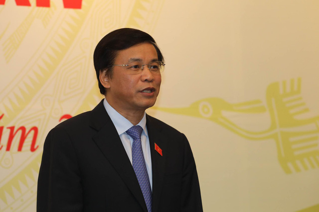 Tổng thư ký Quốc hội Nguyễn Hạnh Phúc.  Ảnh: Việt Dũng