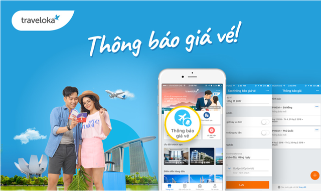 Tìm vé tết giá rẻ trên Traveloka - Ảnh 1.