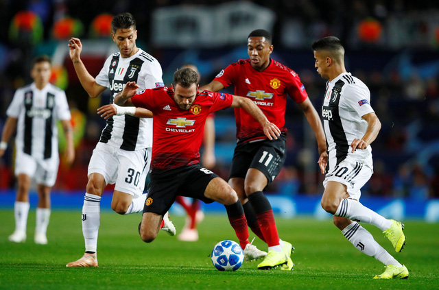 Juventus đá bại Manchester United tại Old Trafford - Ảnh 4. Juventus đá bại Manchester United tại Old Trafford - Ảnh 4.