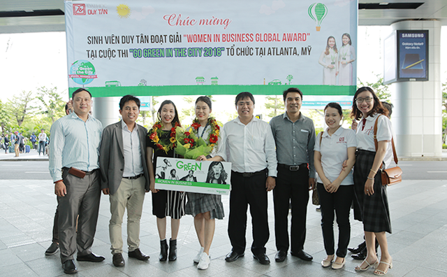 Sinh viên Duy Tân giành giải Women in Business Global Award tại Mỹ - Ảnh 4.