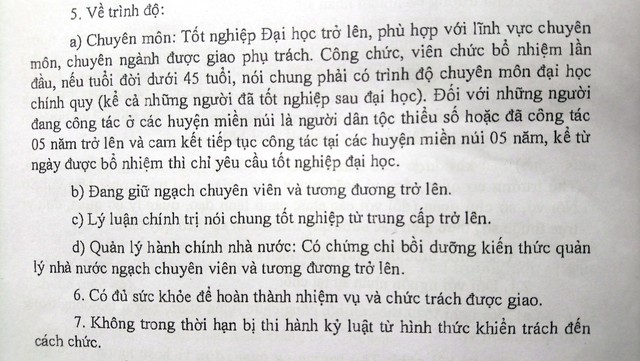 Thanh Hóa bị tuýt còi vì phân biệt đối xử bằng chính quy, tại chức - Ảnh 2. Thanh Hóa bị tuýt còi vì phân biệt đối xử bằng chính quy, tại chức - Ảnh 2.