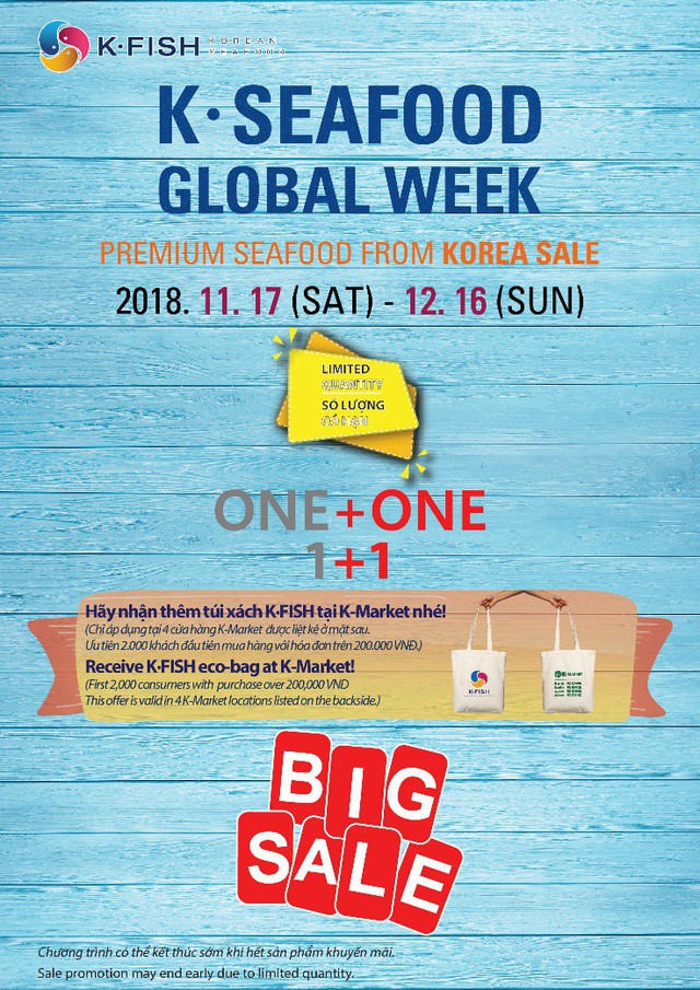 Thực phẩm thủy hải sản Hàn Quốc vào Việt Nam – K·Seafood Global Week - Ảnh 2. Thực phẩm thủy hải sản Hàn Quốc vào Việt Nam – K·Seafood Global Week - Ảnh 2.