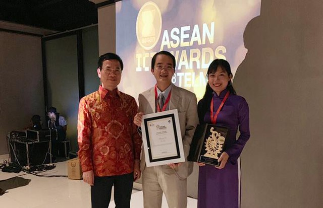 ĐH Duy Tân giành giải bạc tại ASEAN ICT Awards 2018 - Ảnh 1.