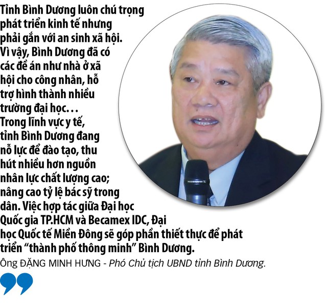 Bình Dương & Đại học Quốc gia TP.HCM: Bắt tay hợp tác phát triển  giáo dục, y tế - Ảnh 2.