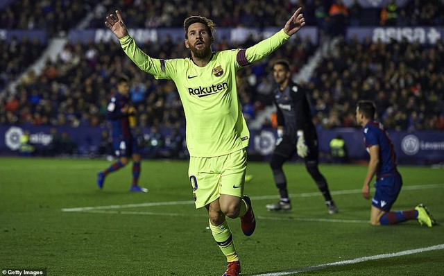 Messi lập hat-trick, Barcelona nhấn chìm Levante - Ảnh 2. Messi lập hat-trick, Barcelona nhấn chìm Levante - Ảnh 2.