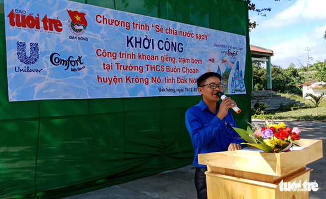 Khởi công dự án nước sạch tại xã vùng sâu Đắk Nông - Ảnh 4. Khởi công dự án nước sạch tại xã vùng sâu Đắk Nông - Ảnh 4.