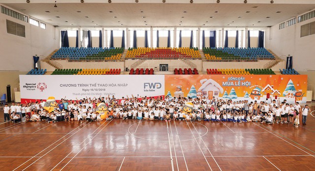Thể thao hòa nhập tiếp thêm niềm tin của mẹ con tôi vào cuộc sống - Ảnh 1. Thể thao hòa nhập tiếp thêm niềm tin của mẹ con tôi vào cuộc sống - Ảnh 1.