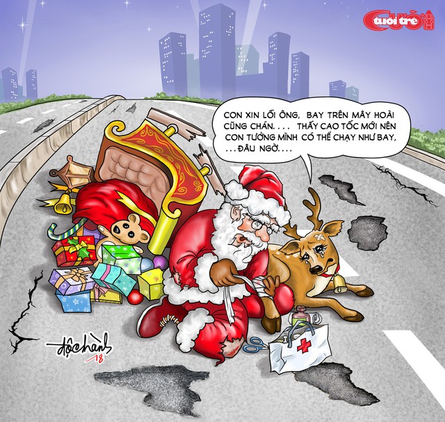Nỗi niềm của ông già Noel - Ảnh 1.