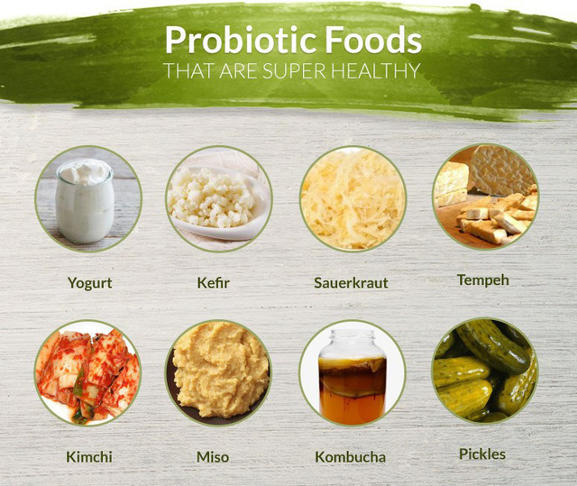 11 thực phẩm chứa probiotic có lợi cho sức khỏe