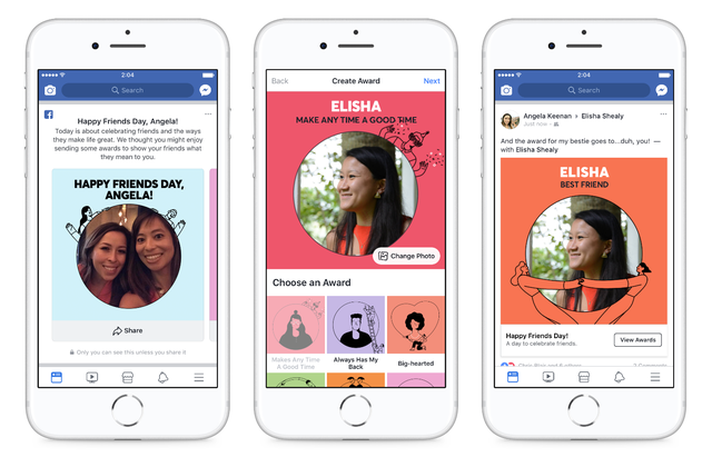 Facebook ra mắt tính năng tôn vinh bạn bè - Ảnh 1.